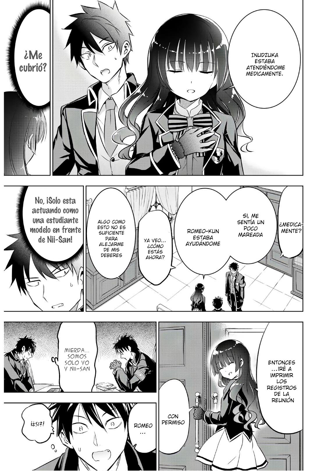 Read Kishuku Gakkou no Juliet (es) Manga Online