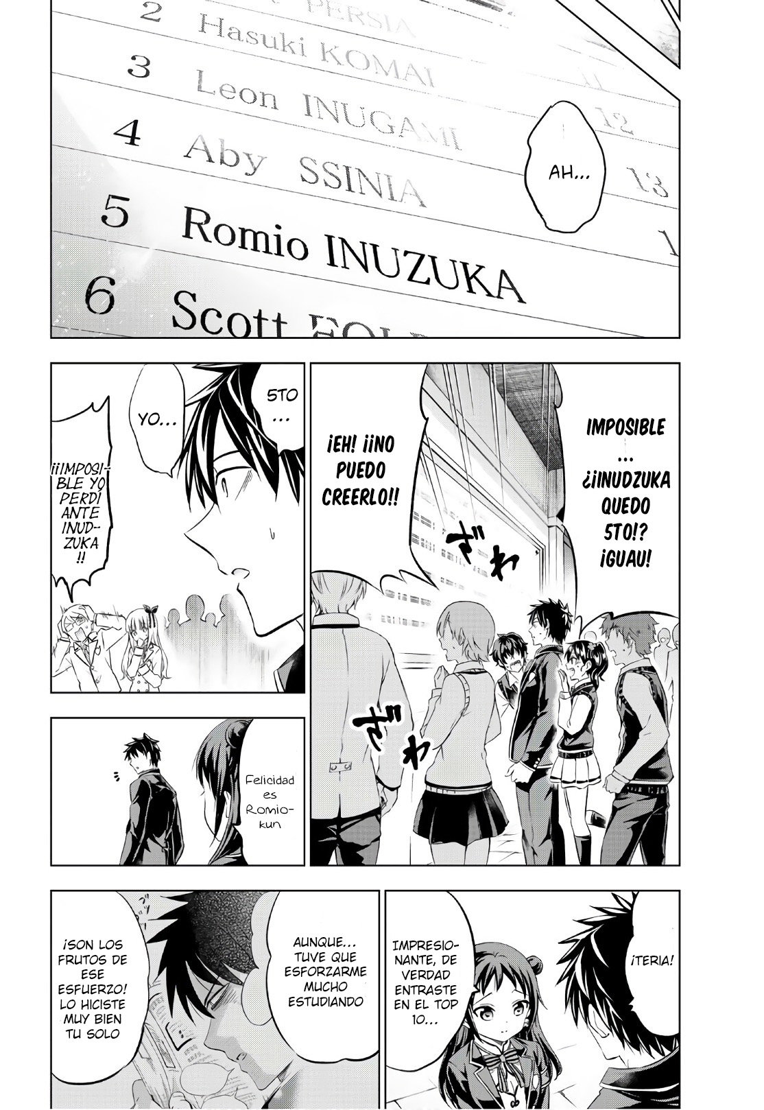 Read Kishuku Gakkou no Juliet (es) Manga Online