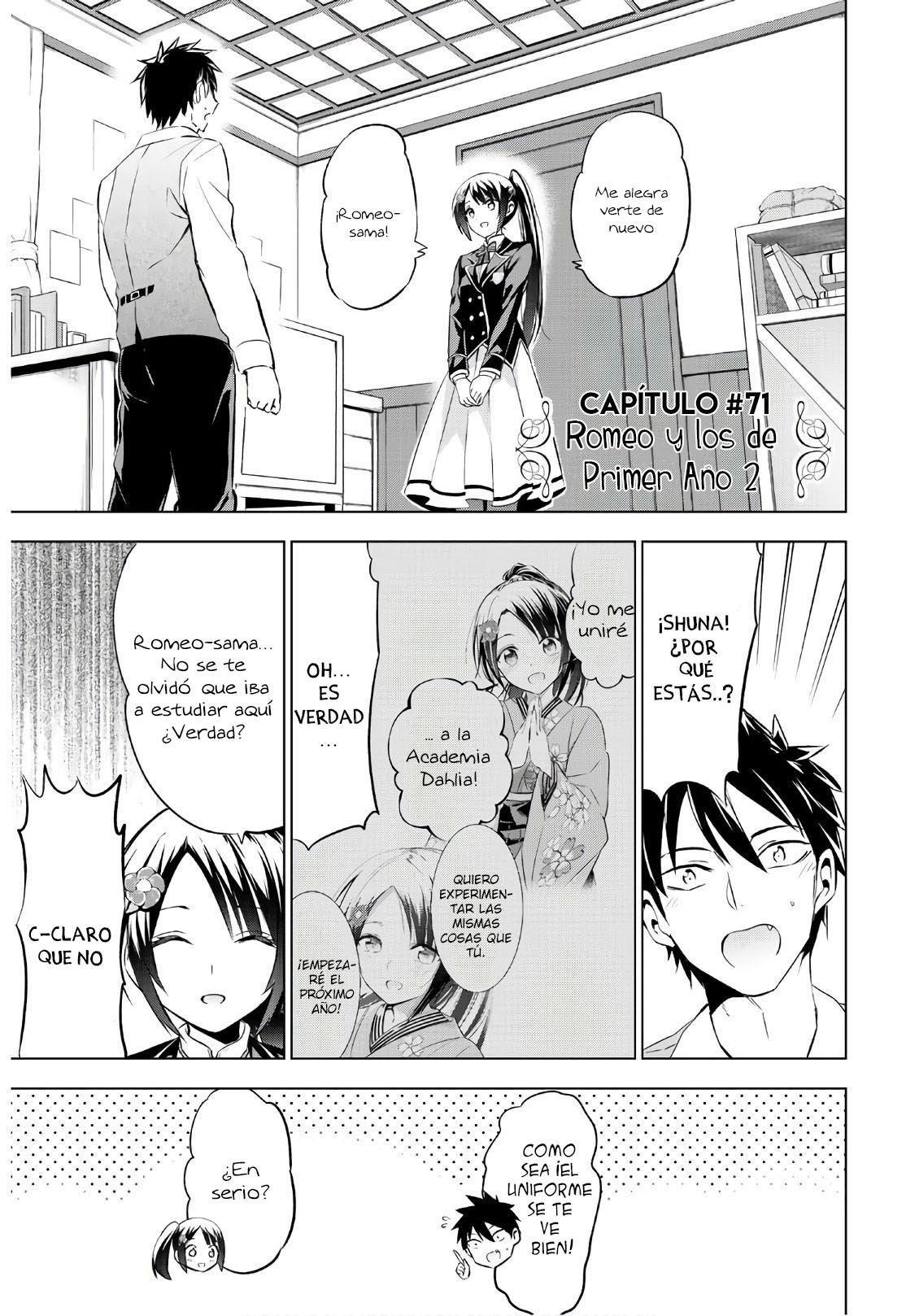 Read Kishuku Gakkou no Juliet (es) Manga Online