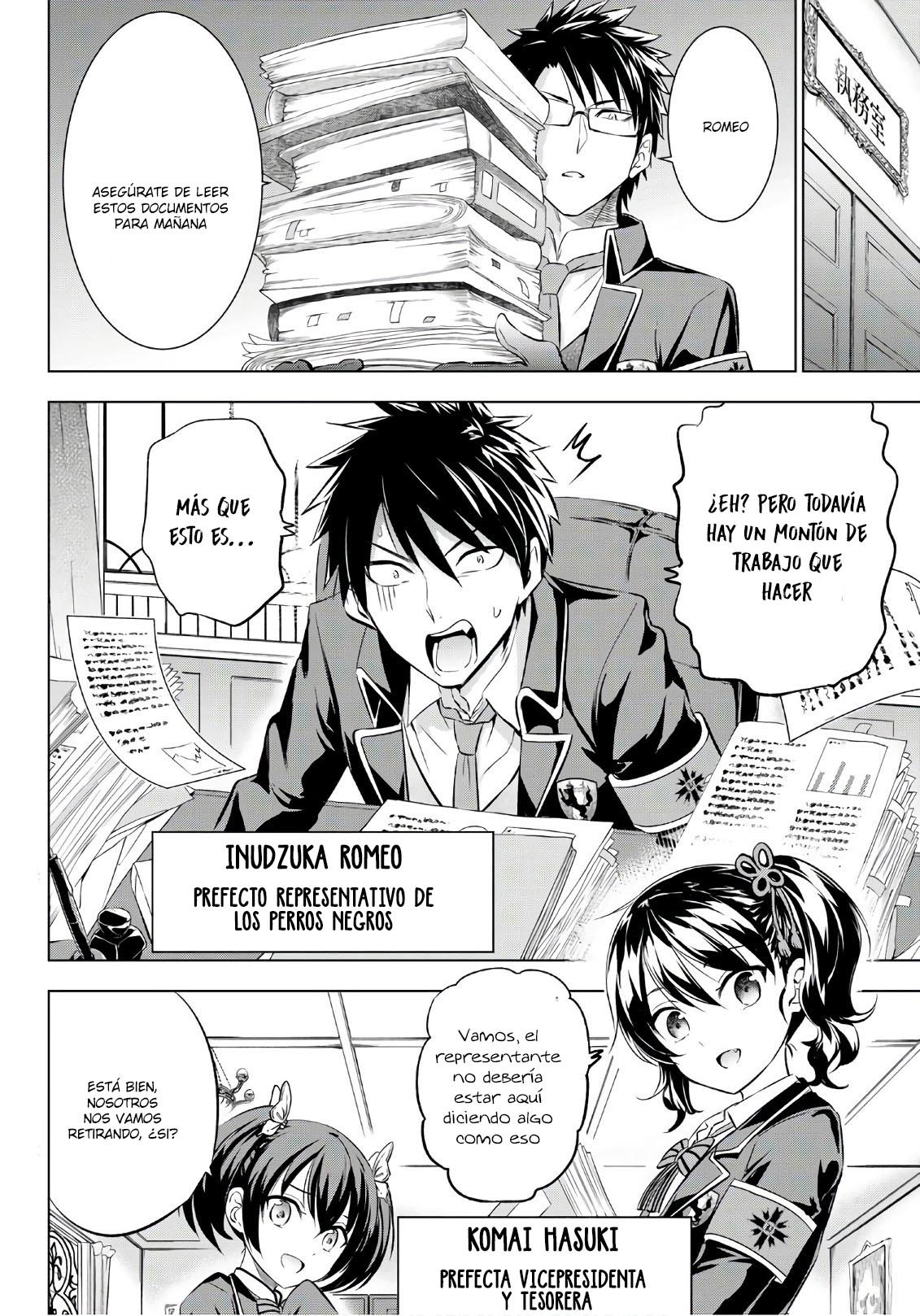Read Kishuku Gakkou no Juliet (es) Manga Online