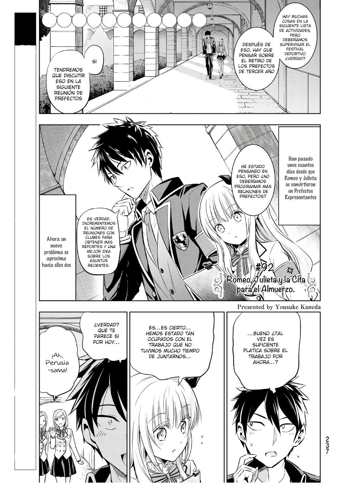 Read Kishuku Gakkou no Juliet (es) Manga Online