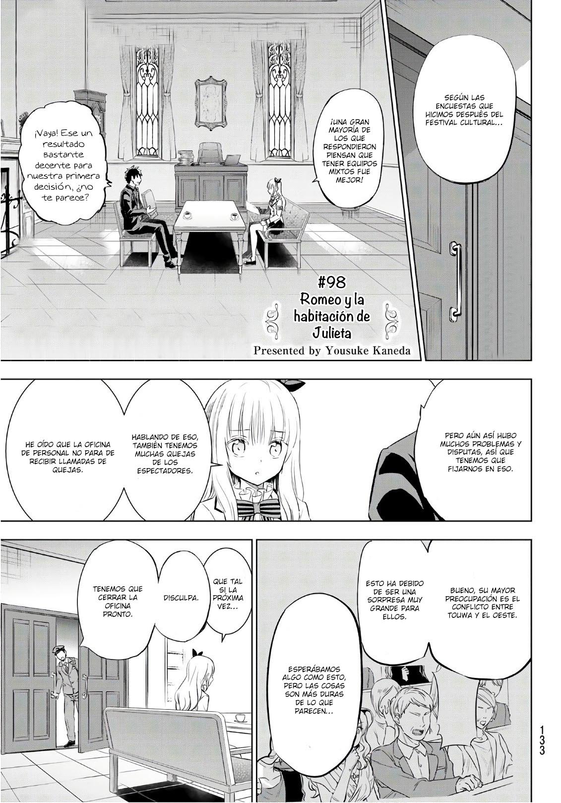Read Kishuku Gakkou no Juliet (es) Manga Online
