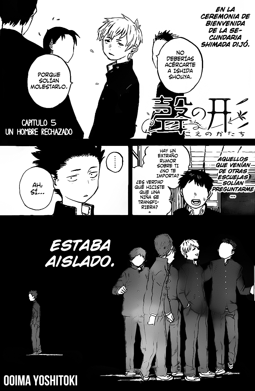 Read Koe no Katachi (es) Manga Online