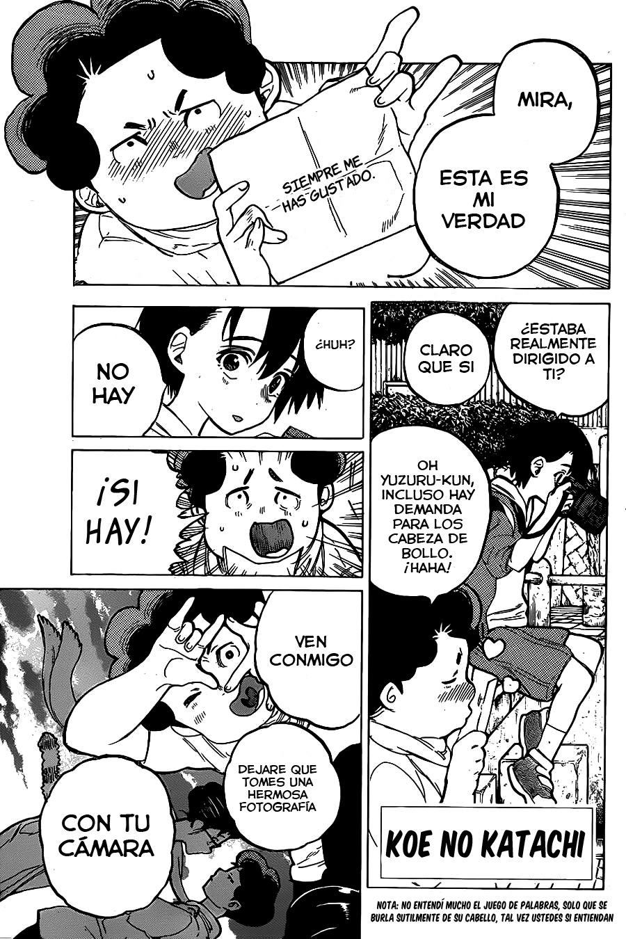 Read Koe no Katachi (es) Manga Online