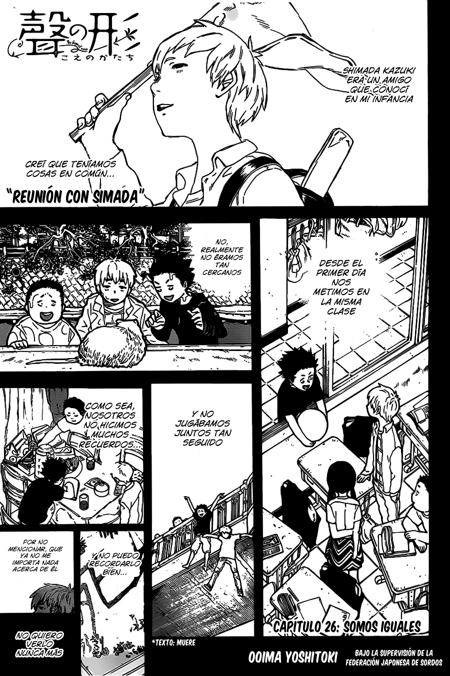 Read Koe no Katachi (es) Manga Online