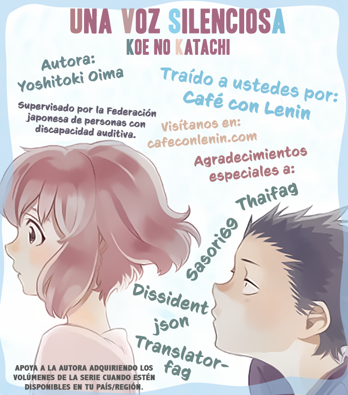 Read Koe no Katachi (es) Manga Online
