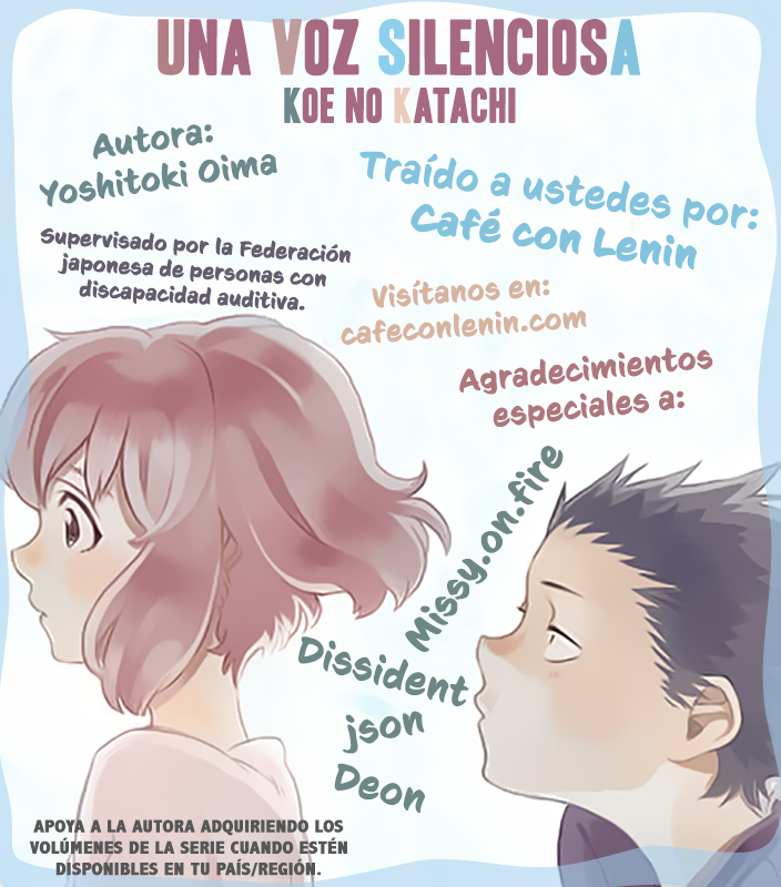 Read Koe no Katachi (es) Manga Online