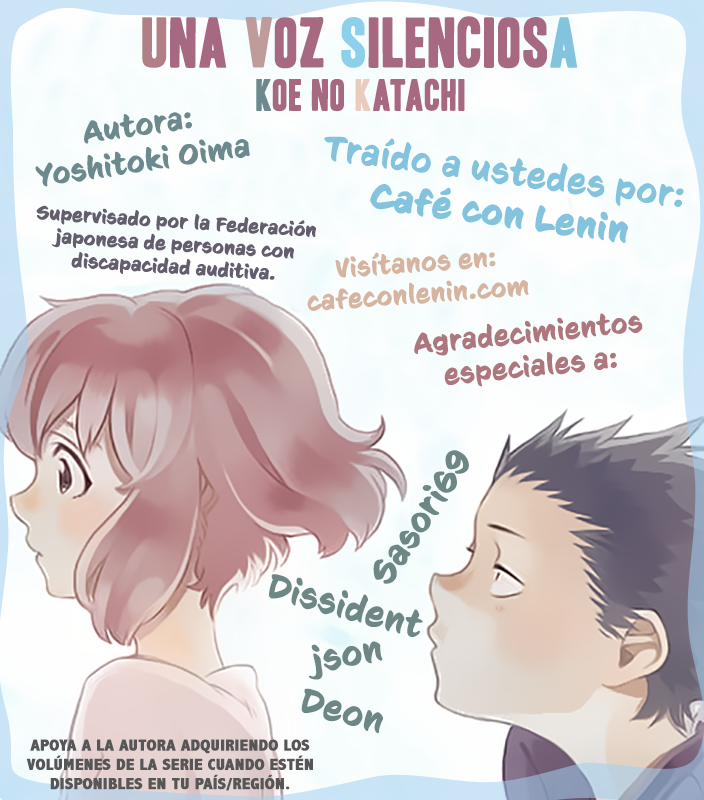 Read Koe no Katachi (es) Manga Online
