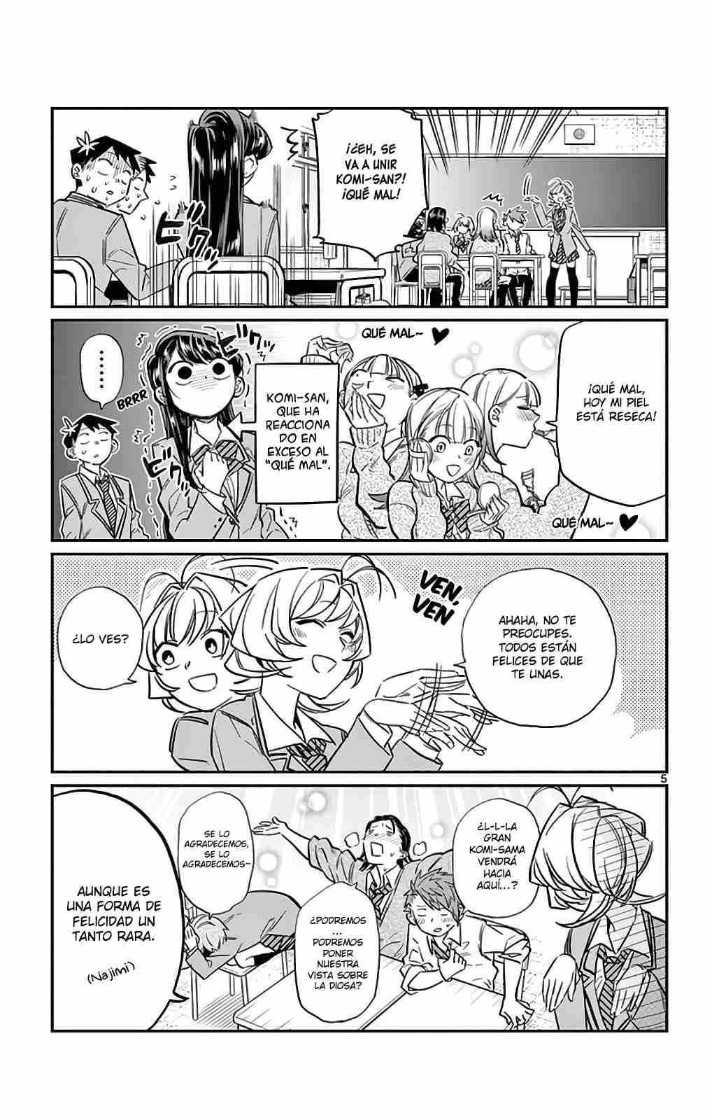 Read Komi-san wa Komyushou Desu (es) Manga Online