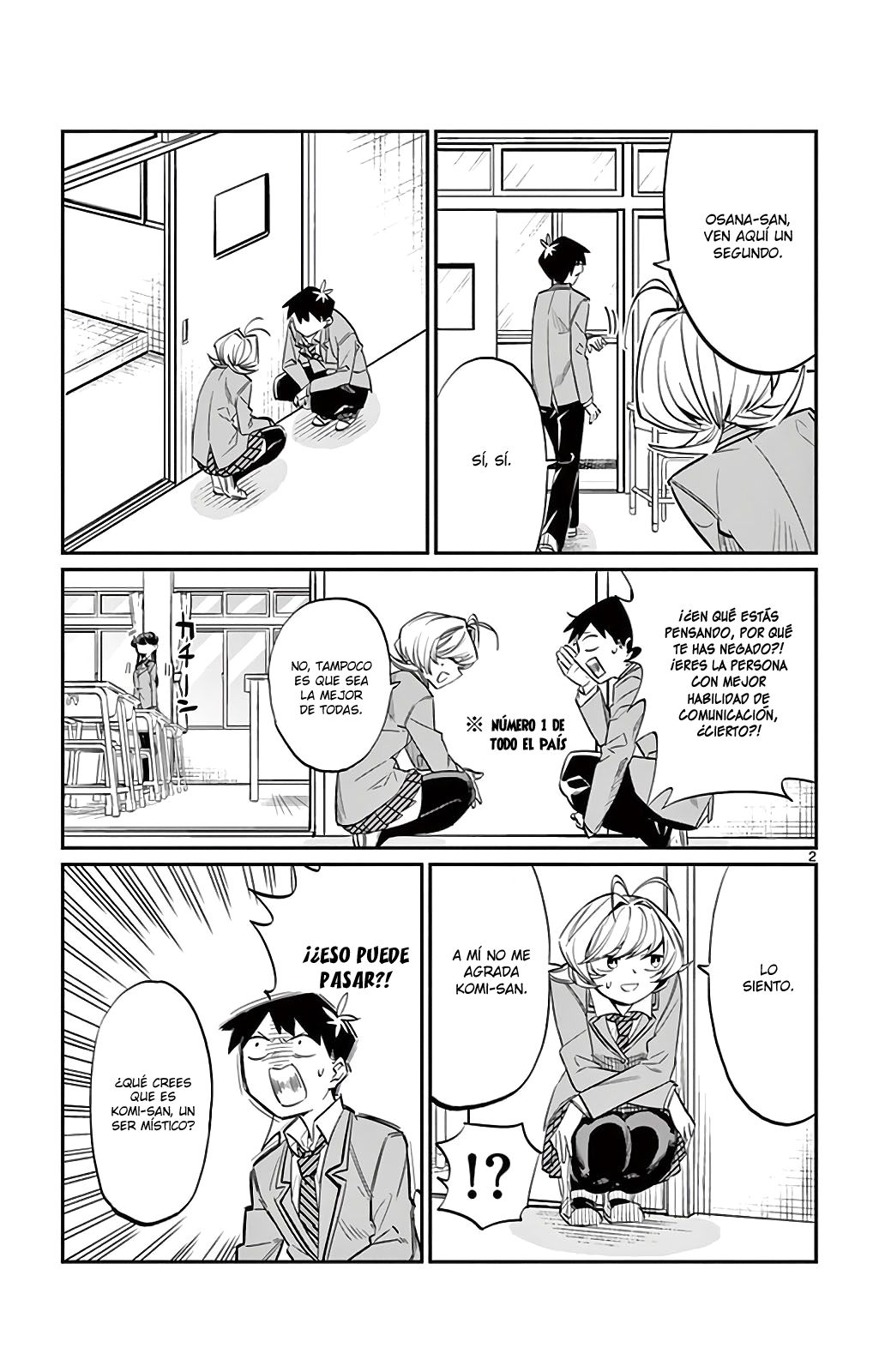 Read Komi-san wa Komyushou Desu (es) Manga Online