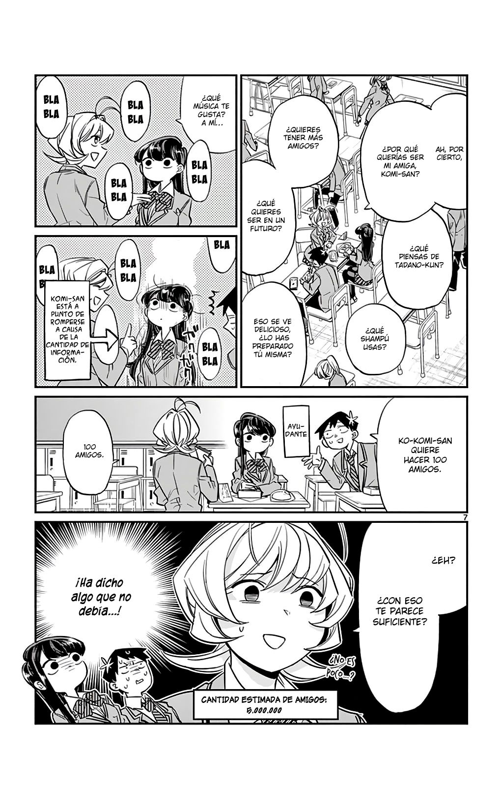 Read Komi-san wa Komyushou Desu (es) Manga Online