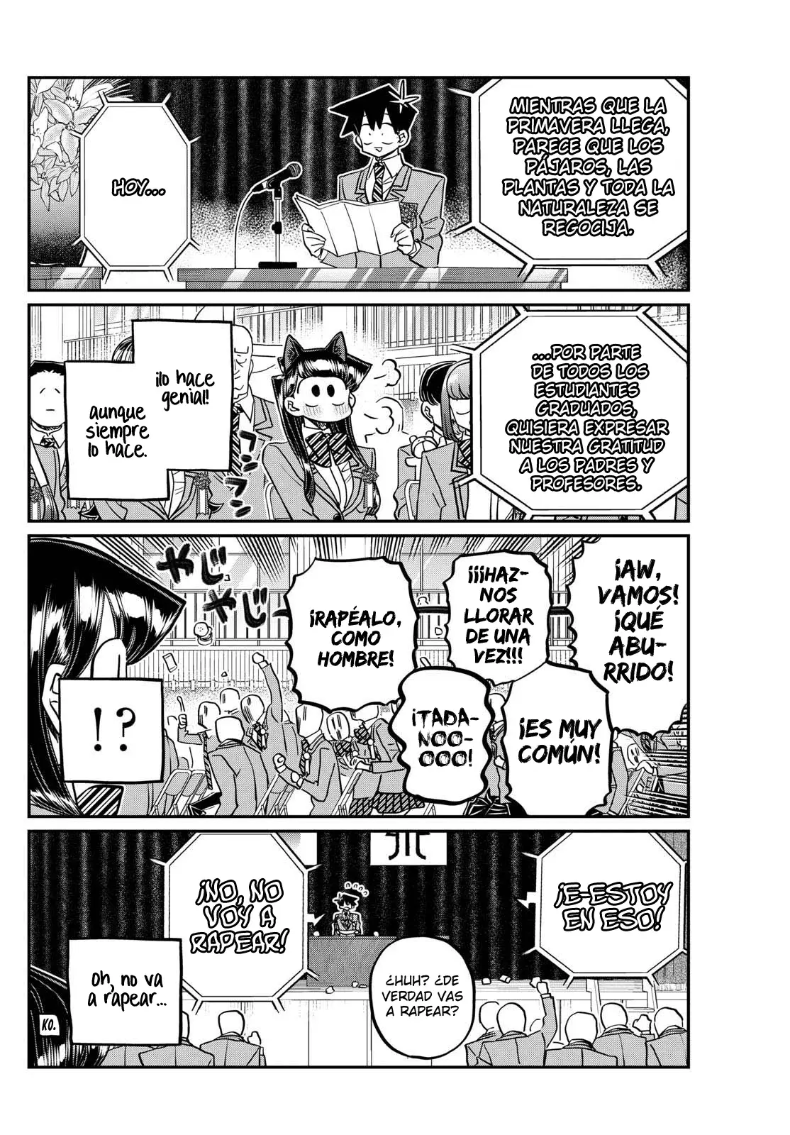 Read Komi-san wa Komyushou Desu (es) Manga Online