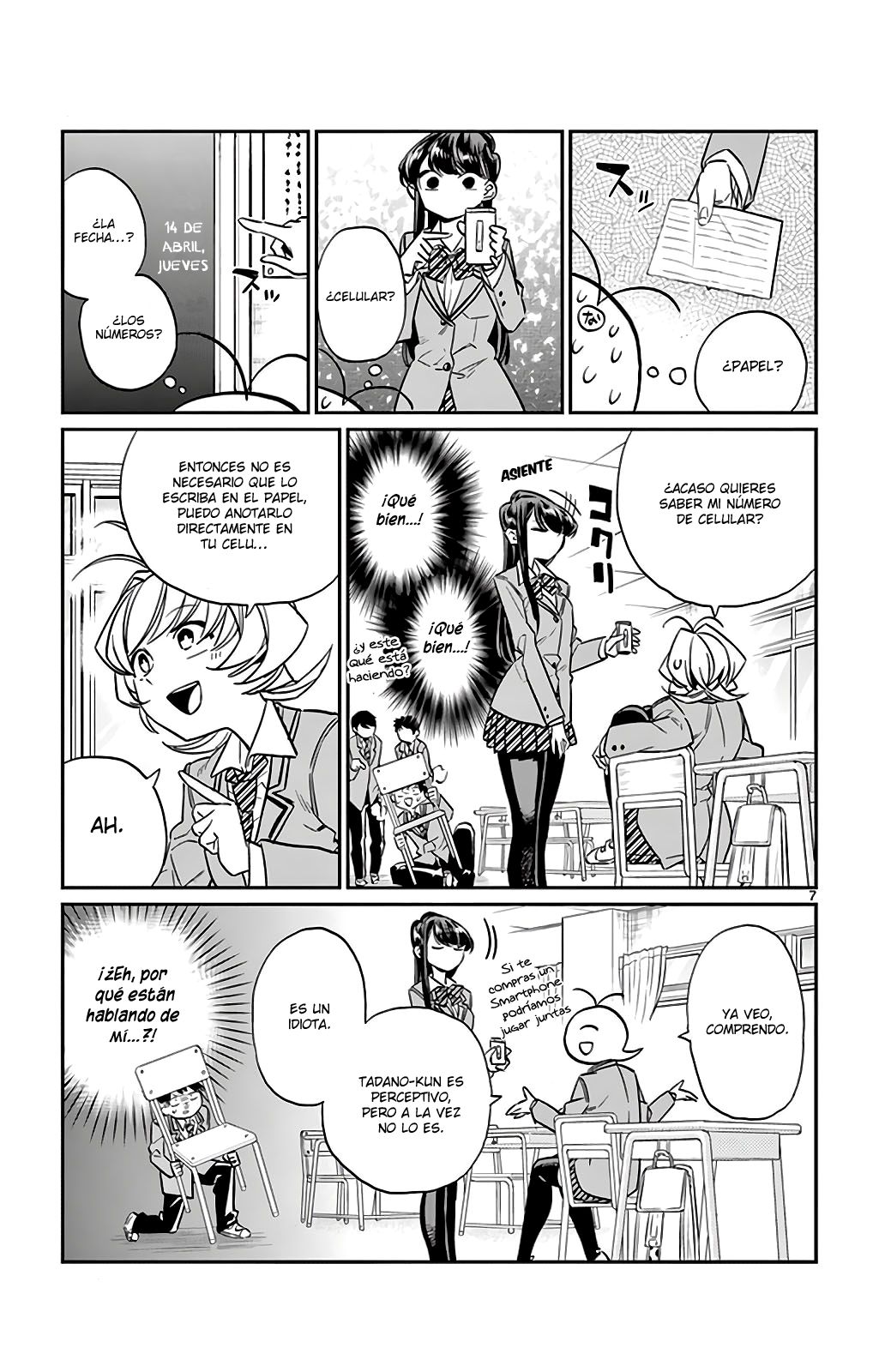 Read Komi-san wa Komyushou Desu (es) Manga Online