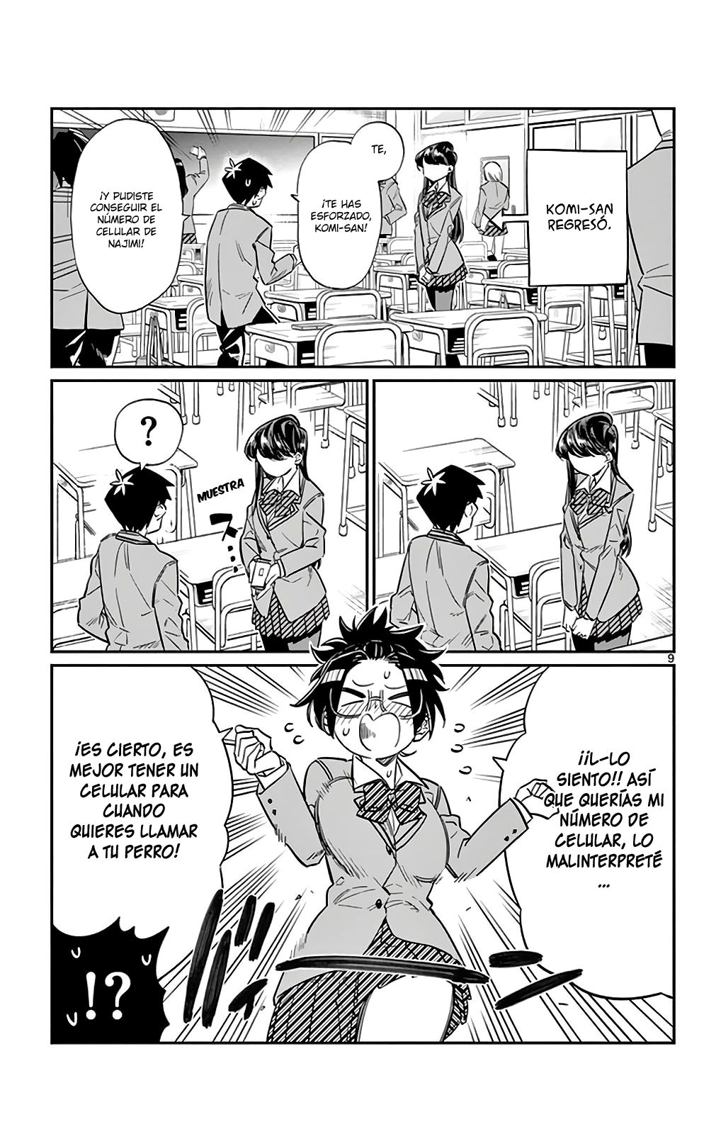 Read Komi-san wa Komyushou Desu (es) Manga Online