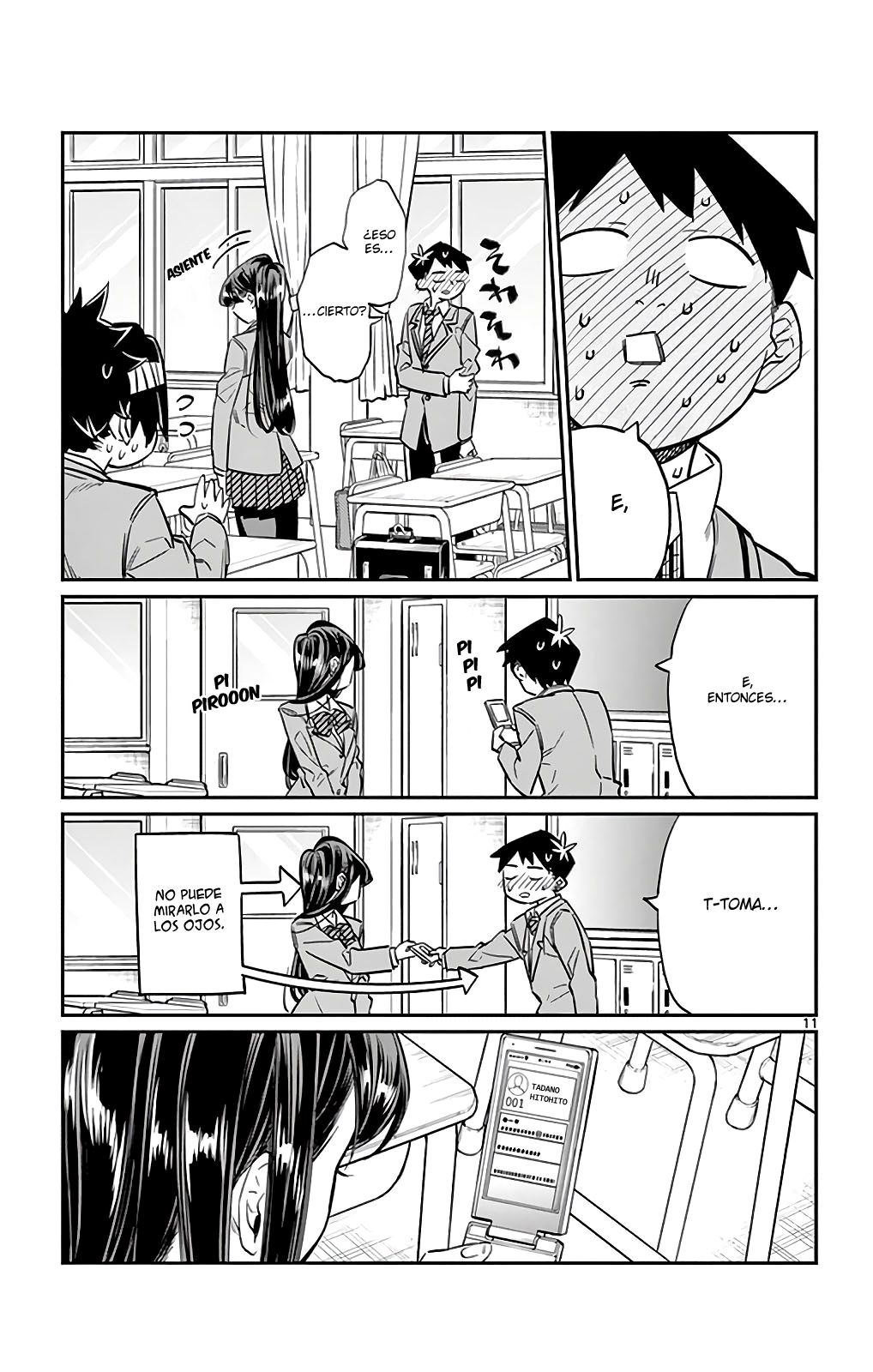 Read Komi-san wa Komyushou Desu (es) Manga Online
