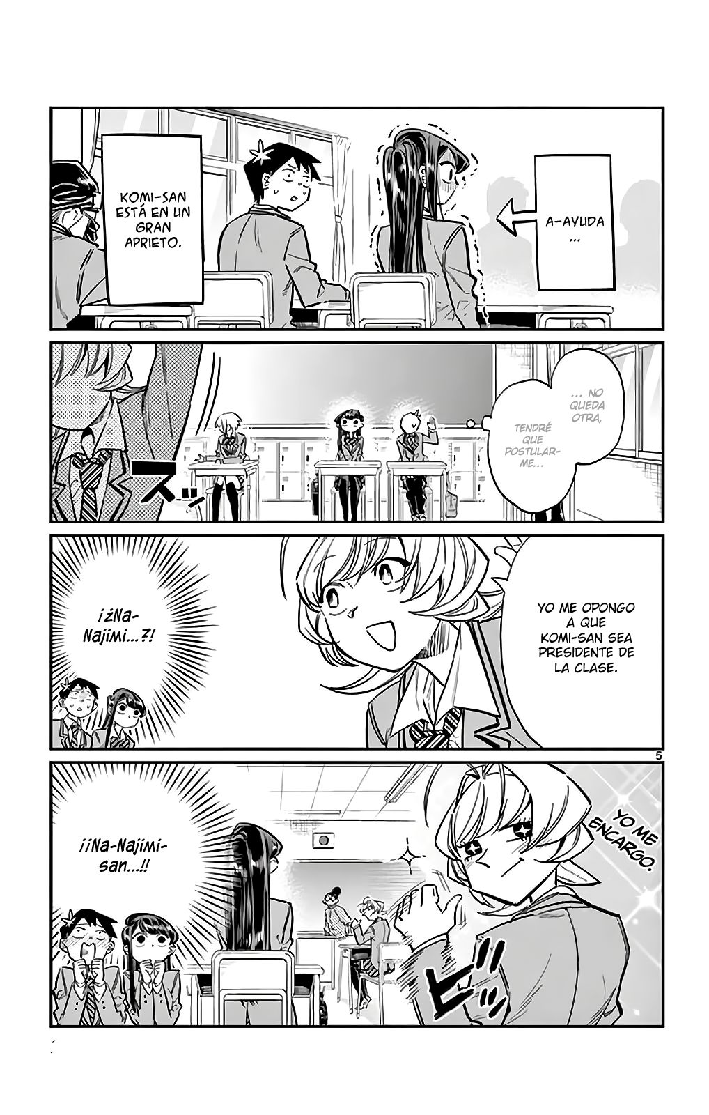Read Komi-san wa Komyushou Desu (es) Manga Online