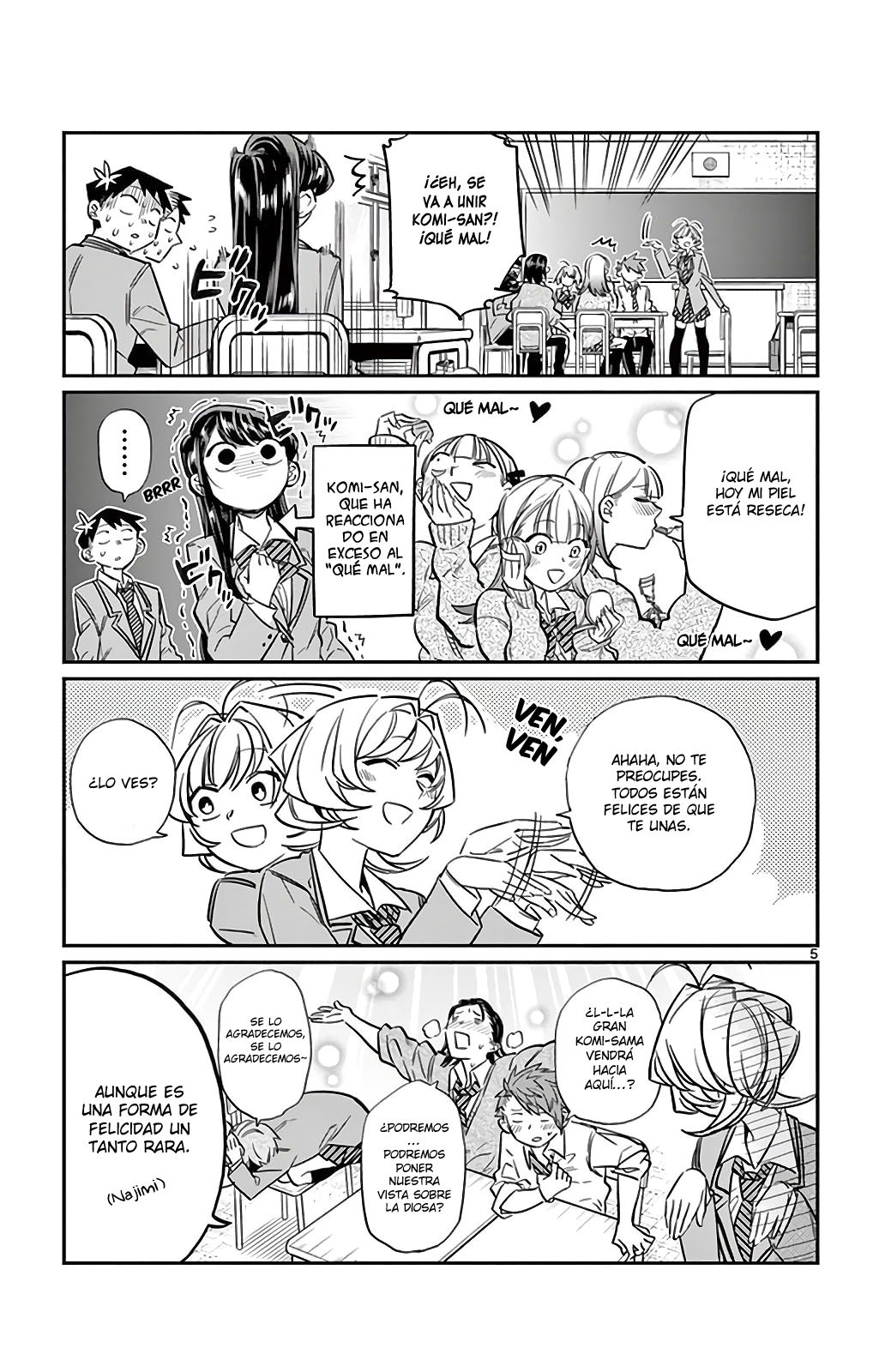 Read Komi-san wa Komyushou Desu (es) Manga Online