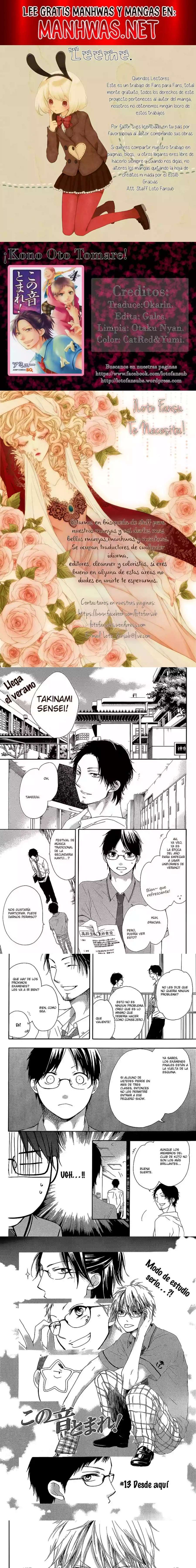 Read Kono Oto Tomare (es) Manga Online