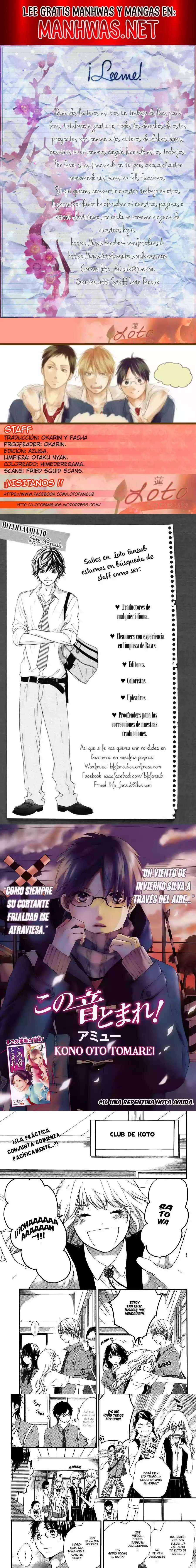 Read Kono Oto Tomare (es) Manga Online