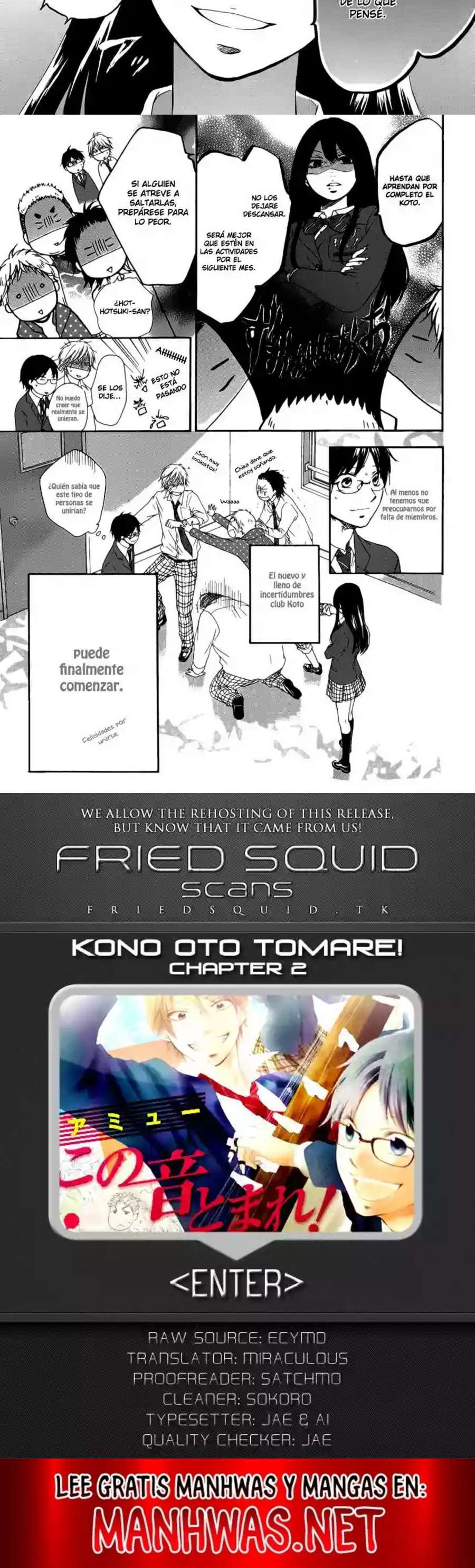 Read Kono Oto Tomare (es) Manga Online