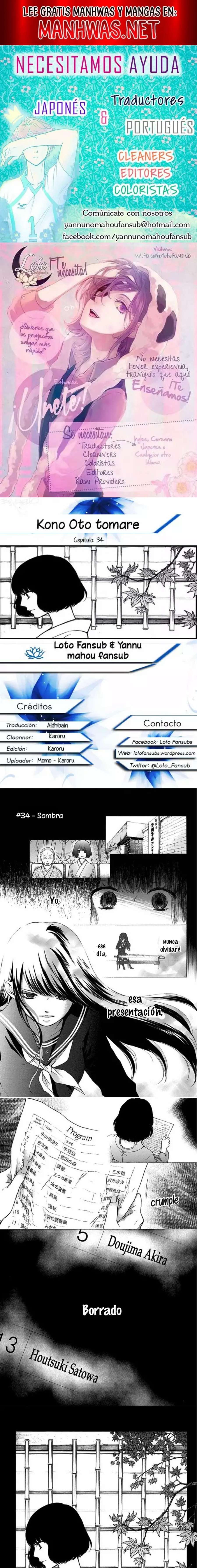 Read Kono Oto Tomare (es) Manga Online