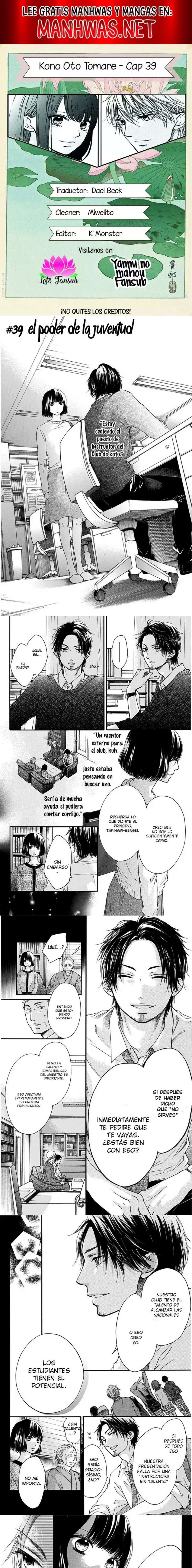 Read Kono Oto Tomare (es) Manga Online