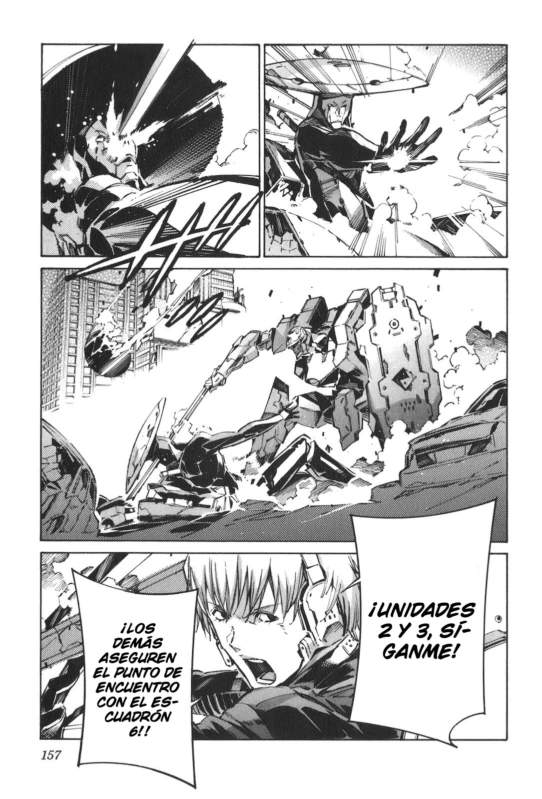 Read Kurogane no Linebarrel (es) Manga Online