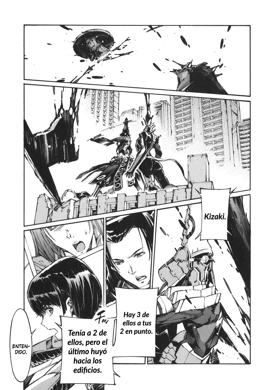 Read Kurogane no Linebarrel (es) Manga Online