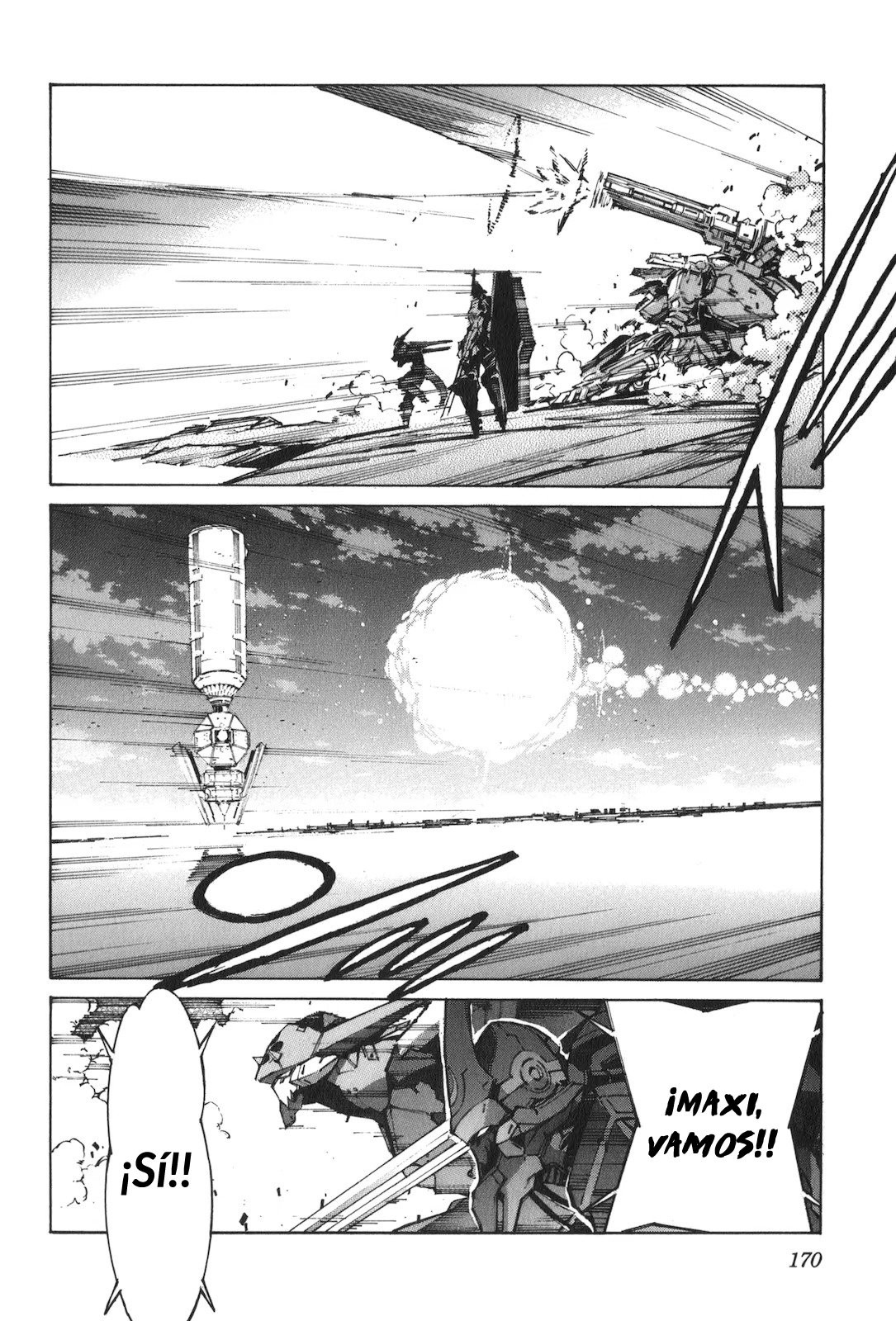 Read Kurogane no Linebarrel (es) Manga Online