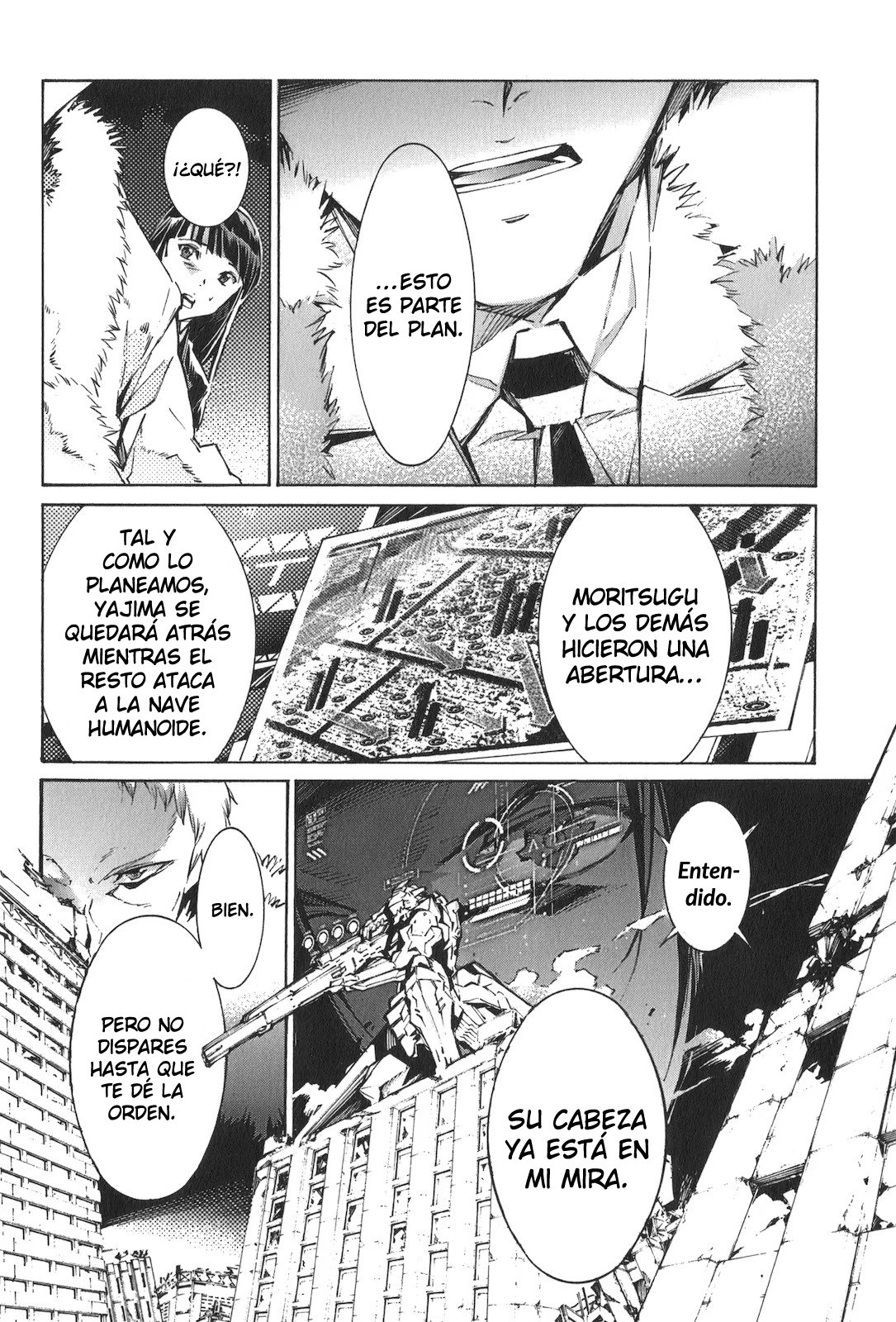 Read Kurogane no Linebarrel (es) Manga Online