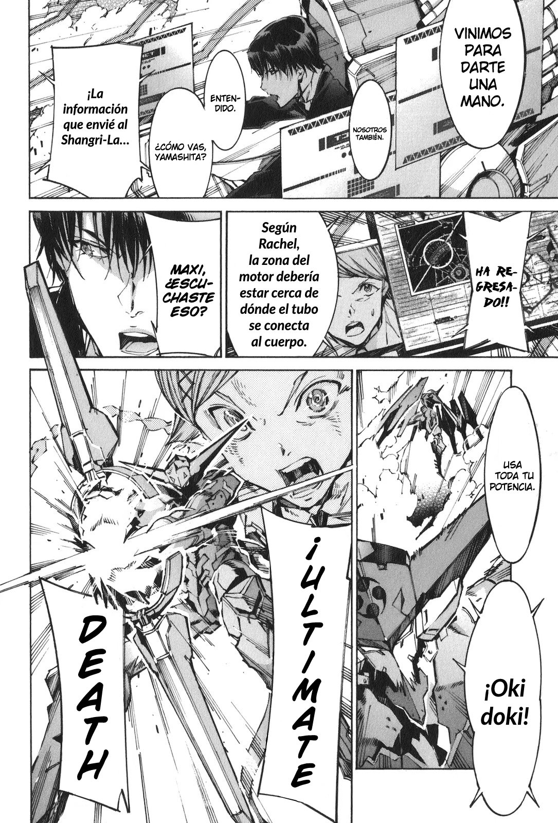 Read Kurogane no Linebarrel (es) Manga Online