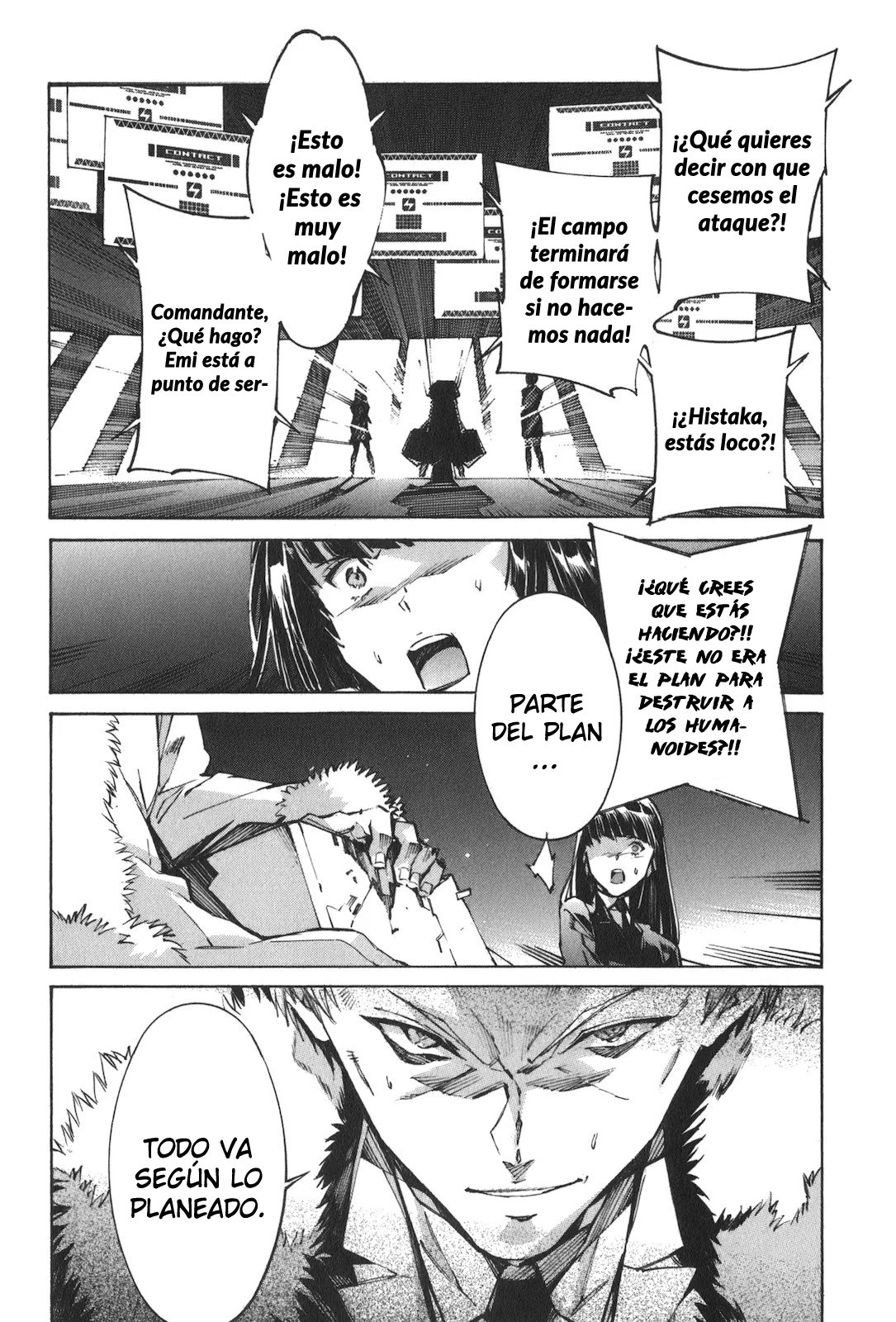 Read Kurogane no Linebarrel (es) Manga Online