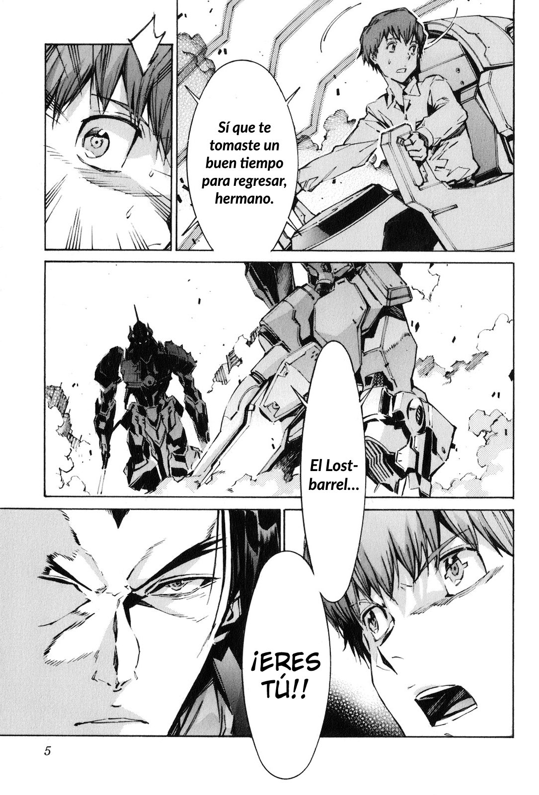 Read Kurogane no Linebarrel (es) Manga Online