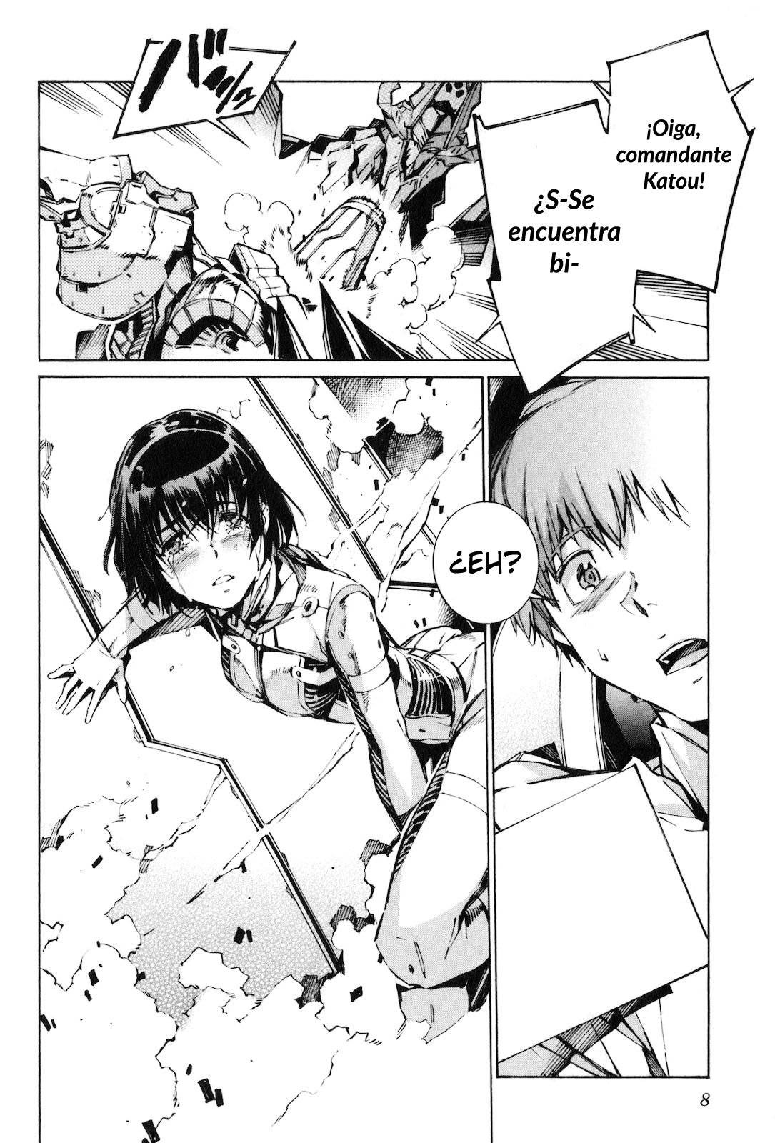 Read Kurogane no Linebarrel (es) Manga Online