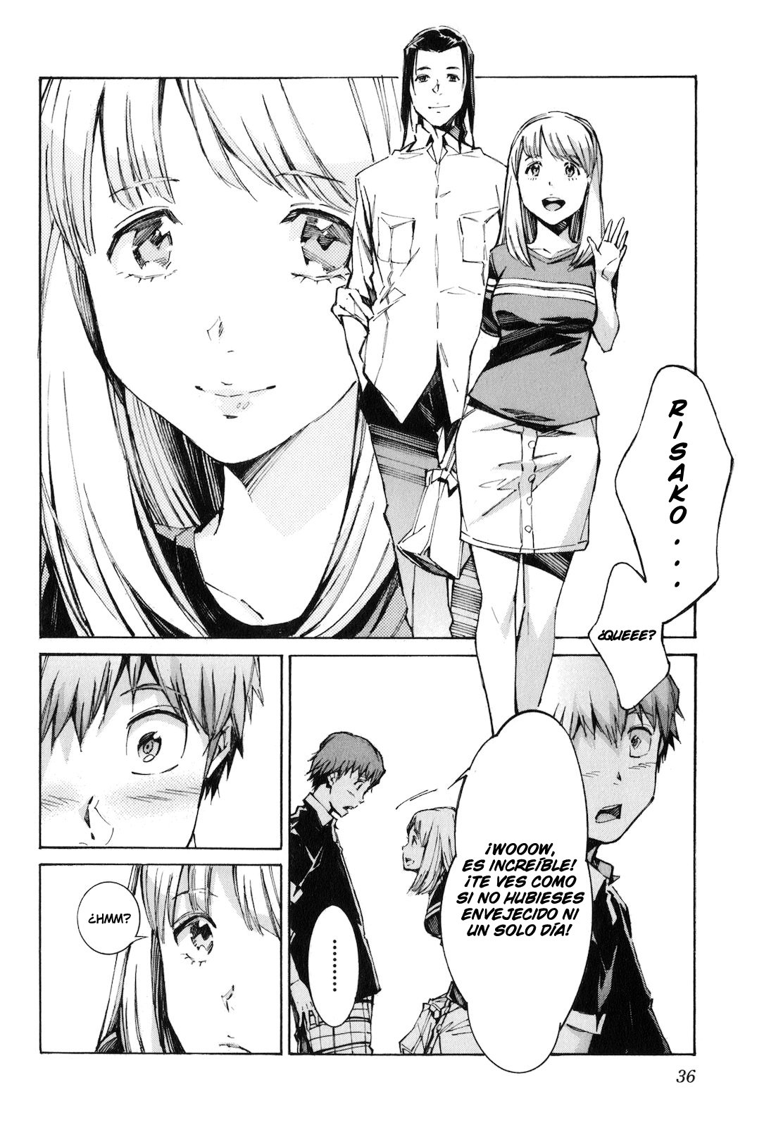 Read Kurogane no Linebarrel (es) Manga Online