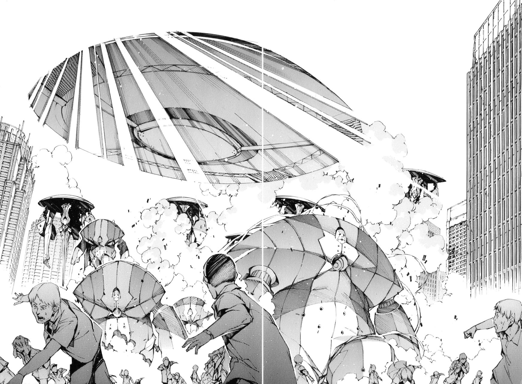 Read Kurogane no Linebarrel (es) Manga Online