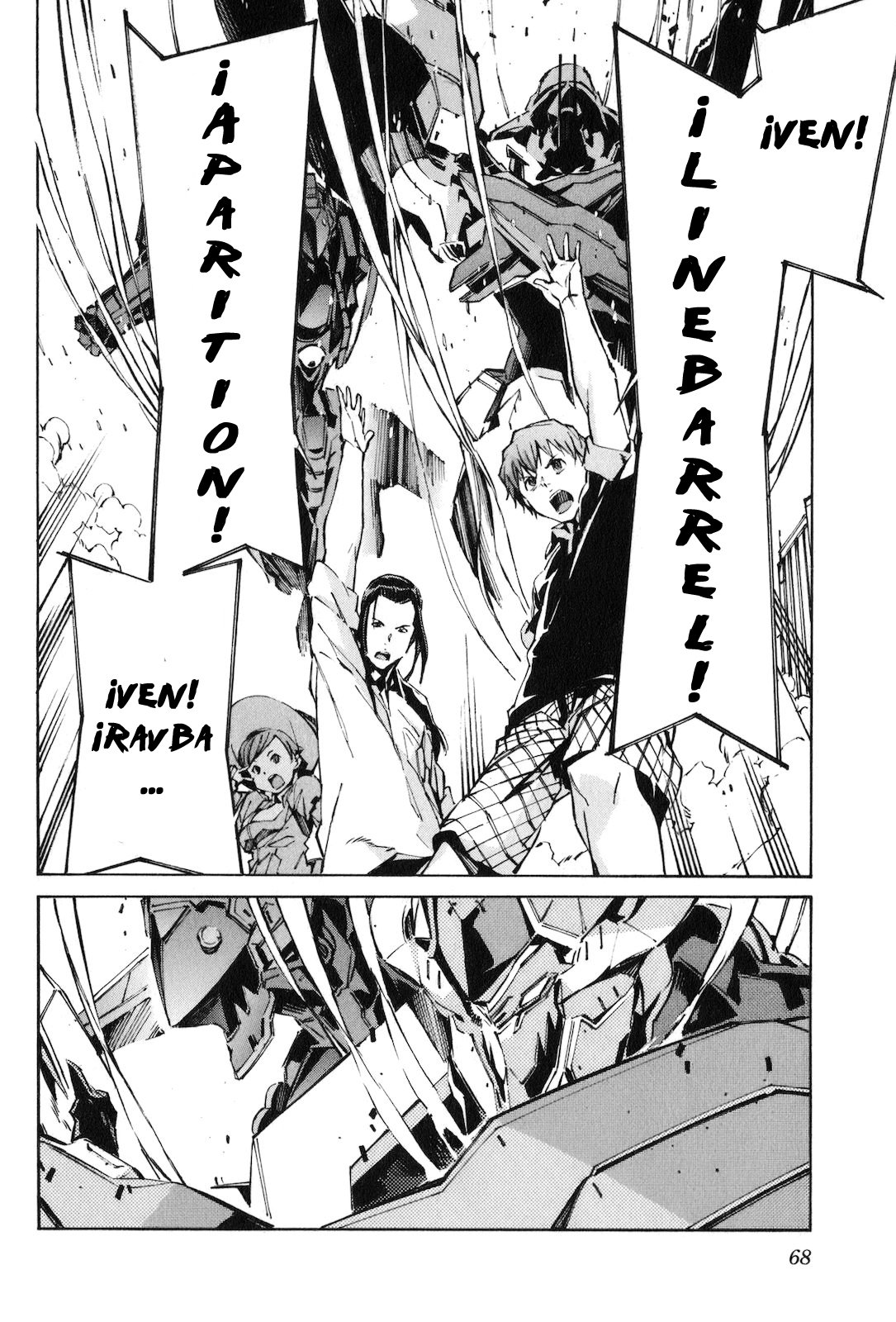 Read Kurogane no Linebarrel (es) Manga Online