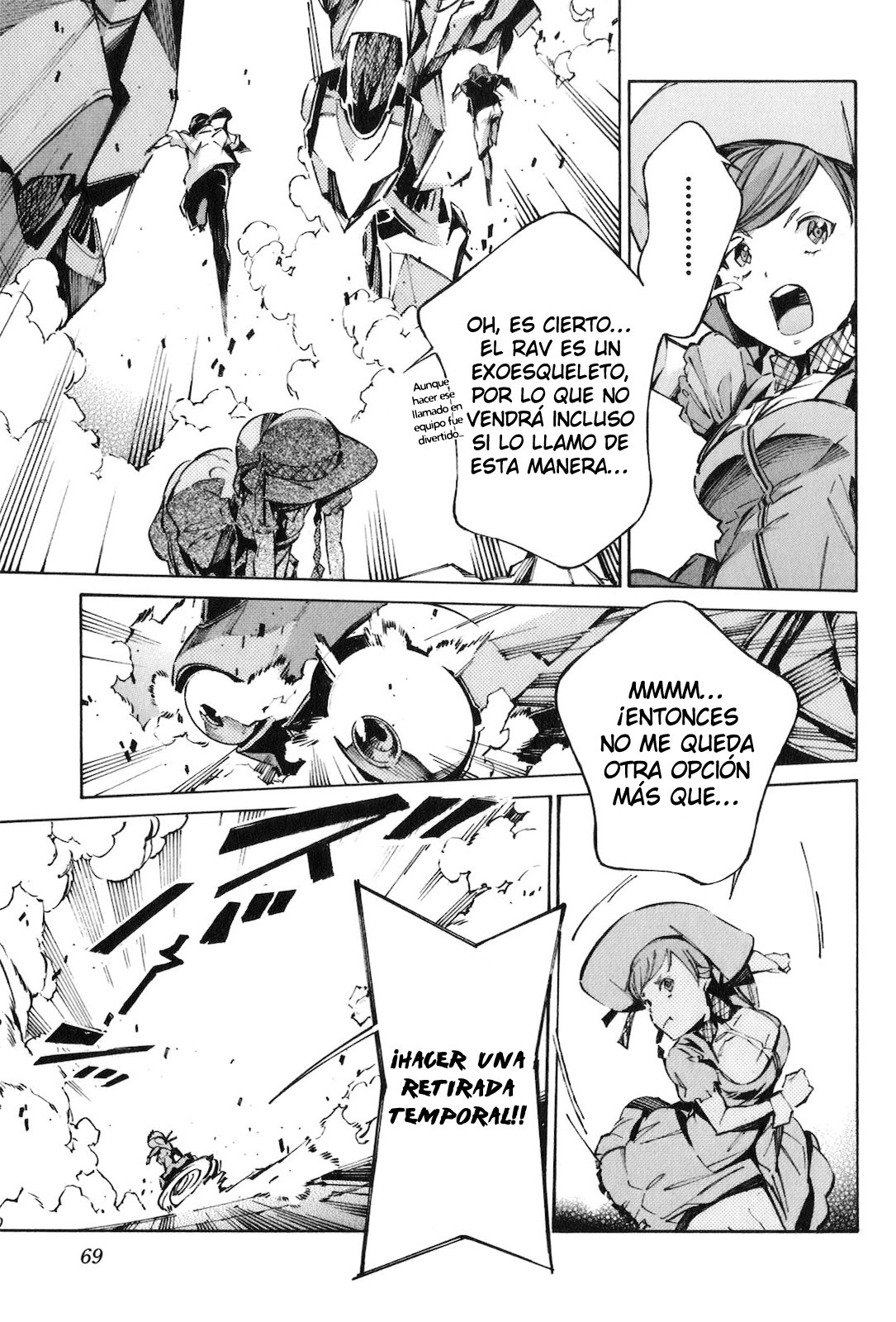 Read Kurogane no Linebarrel (es) Manga Online