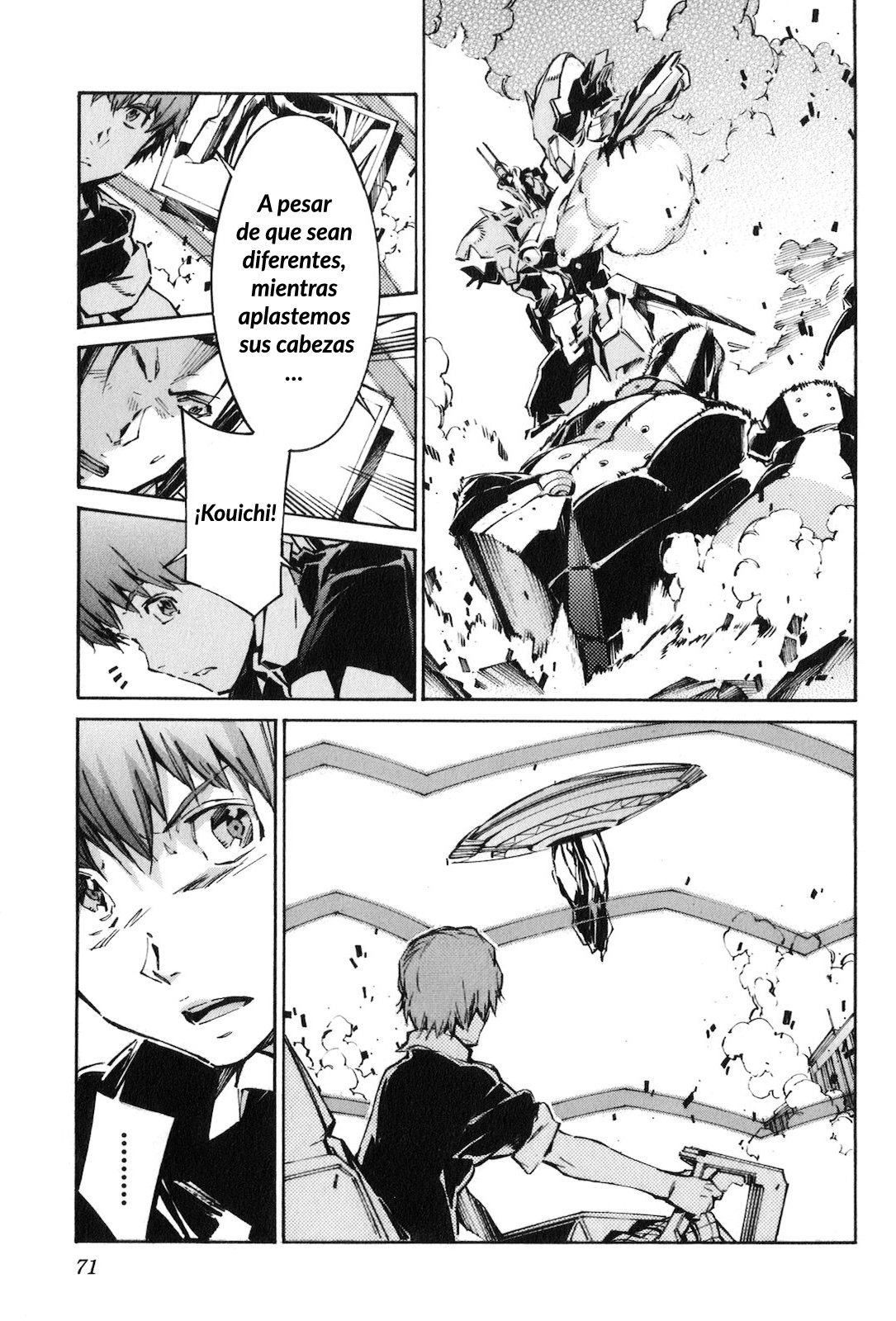 Read Kurogane no Linebarrel (es) Manga Online