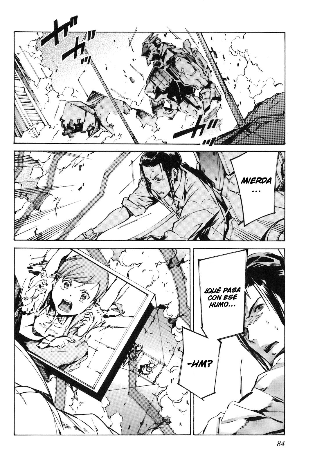 Read Kurogane no Linebarrel (es) Manga Online