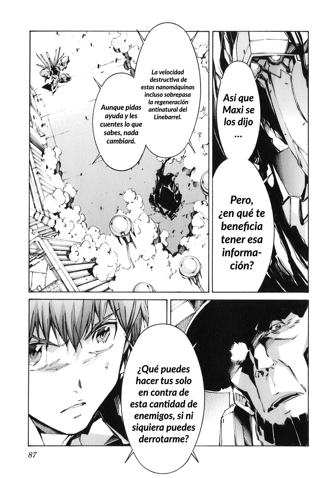 Read Kurogane no Linebarrel (es) Manga Online