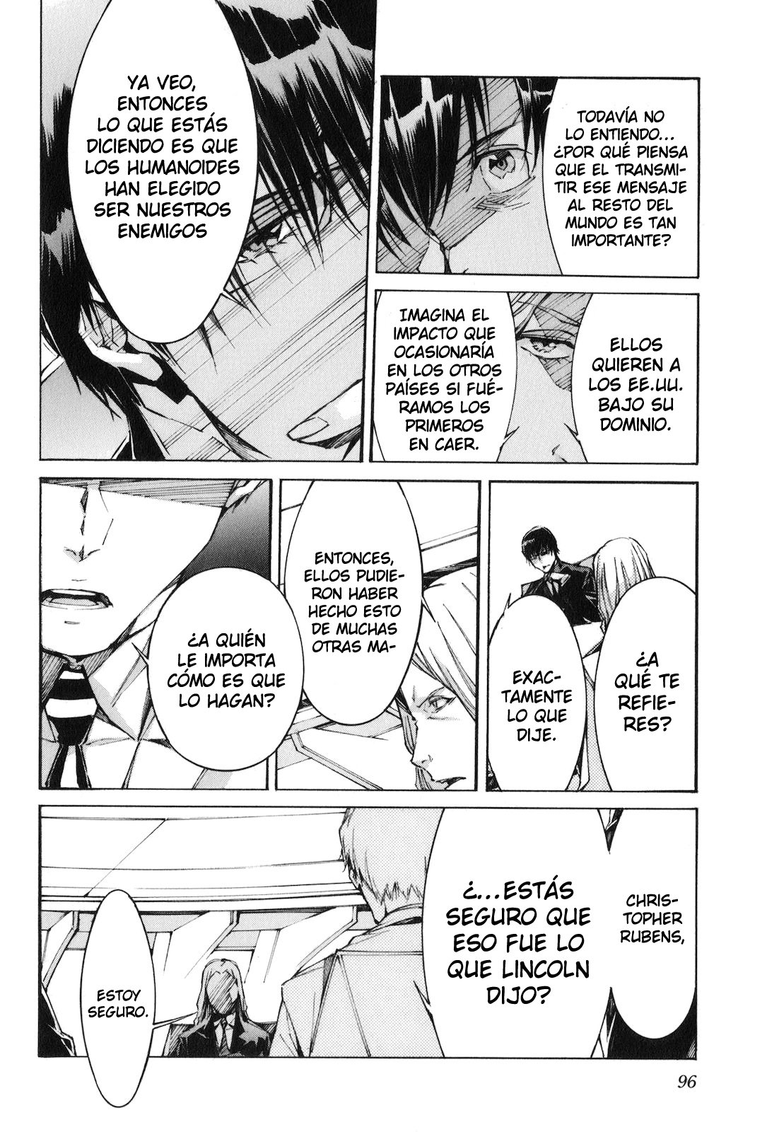 Read Kurogane no Linebarrel (es) Manga Online