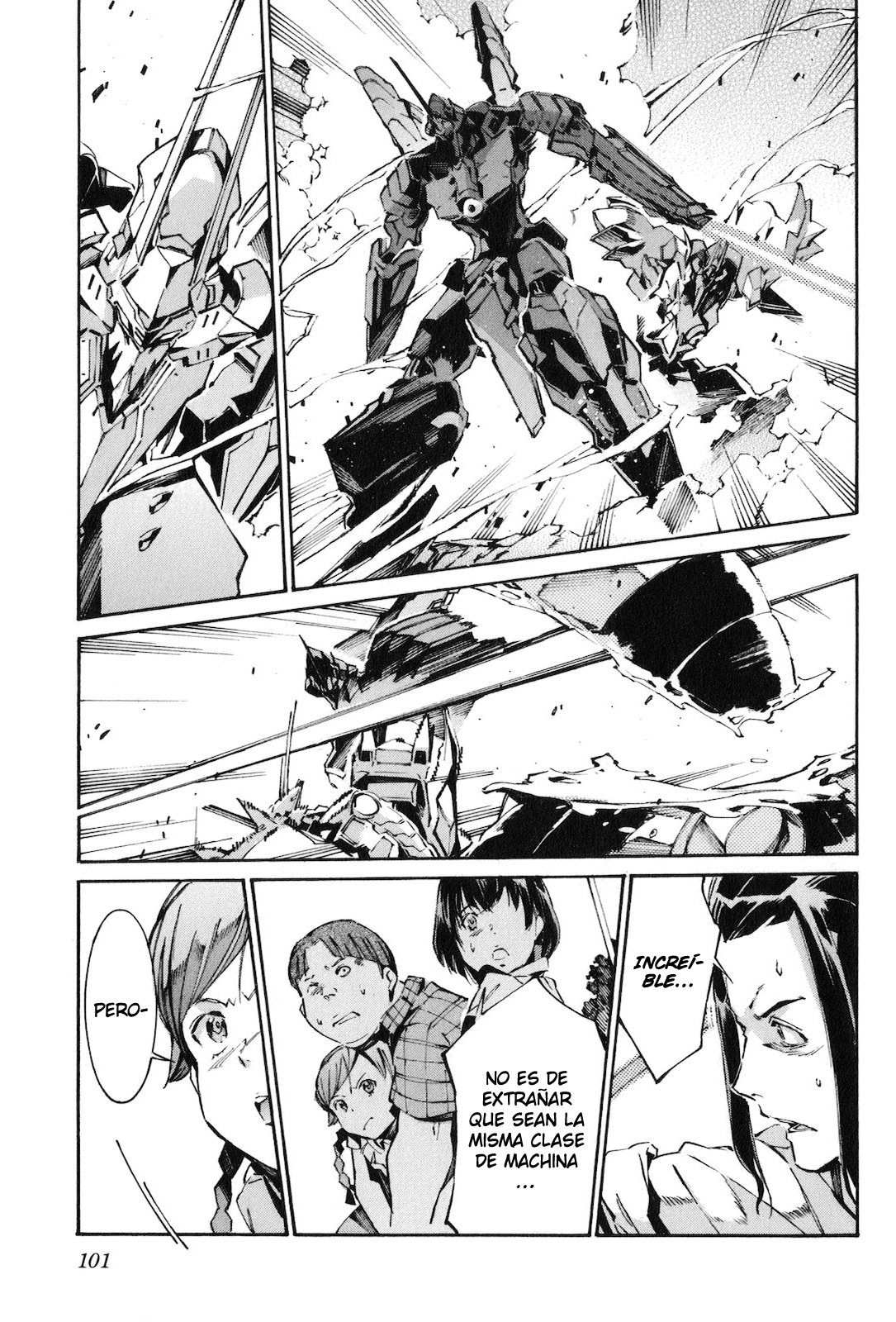 Read Kurogane no Linebarrel (es) Manga Online