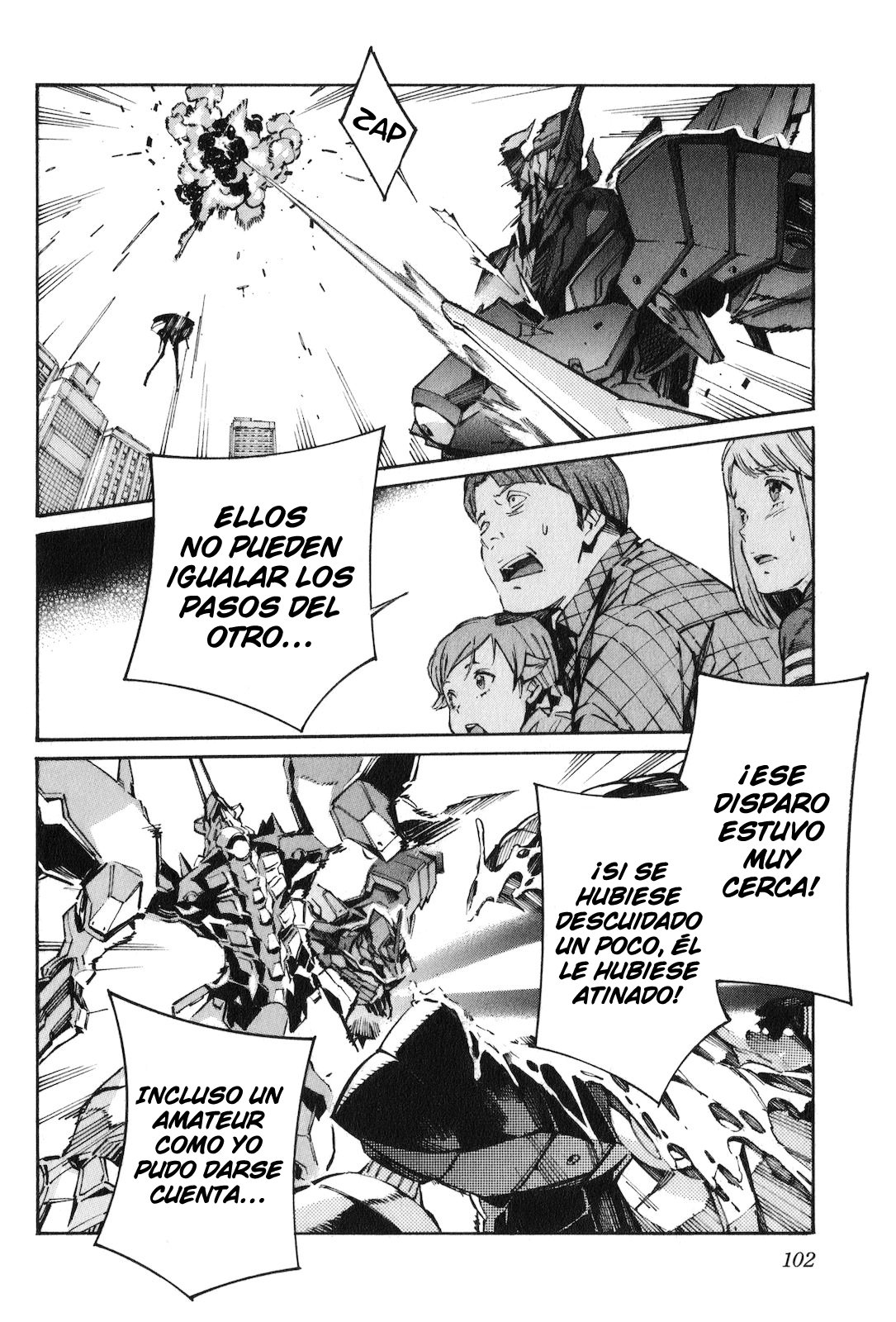 Read Kurogane no Linebarrel (es) Manga Online