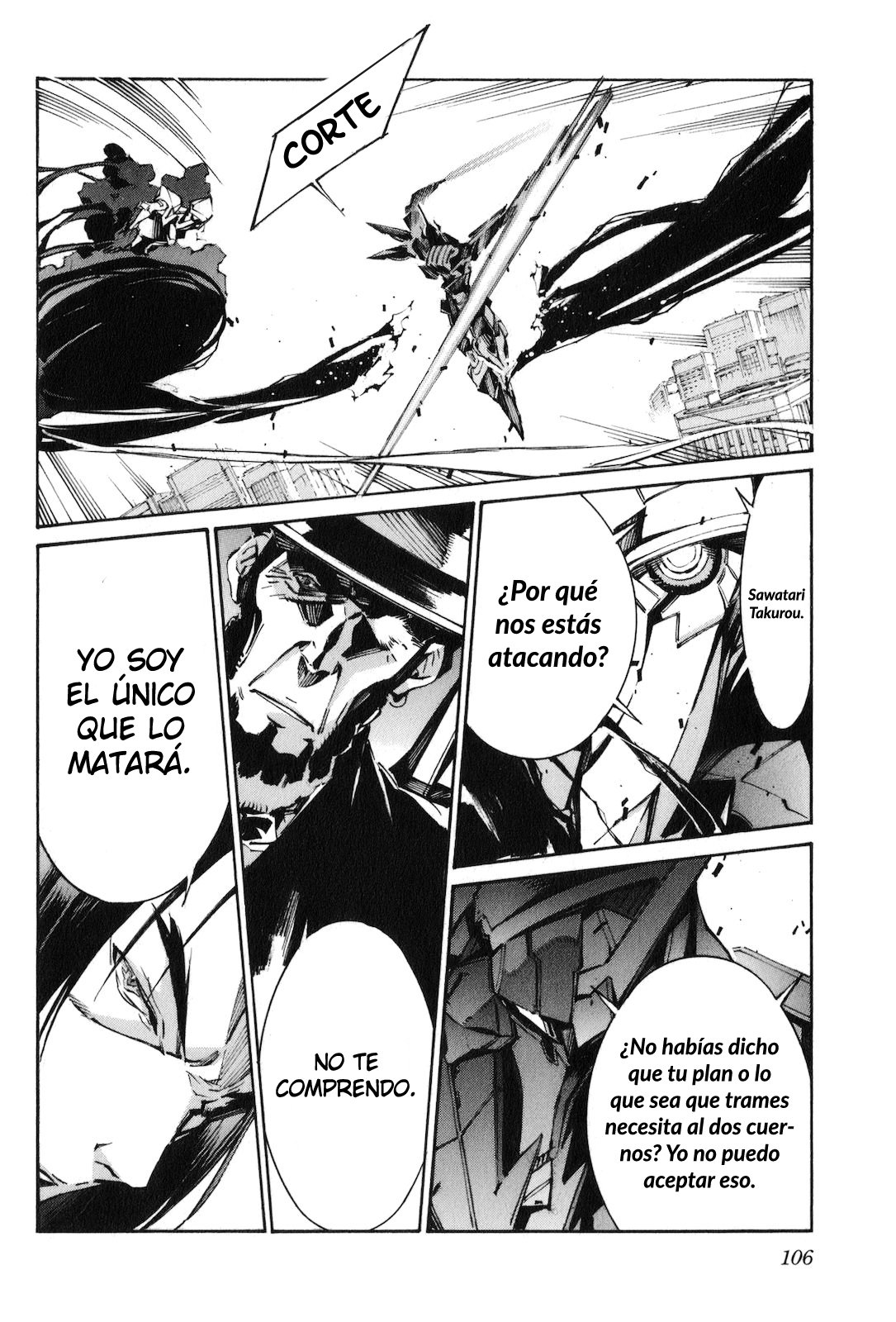 Read Kurogane no Linebarrel (es) Manga Online