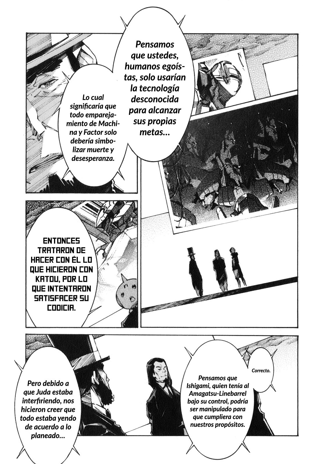 Read Kurogane no Linebarrel (es) Manga Online