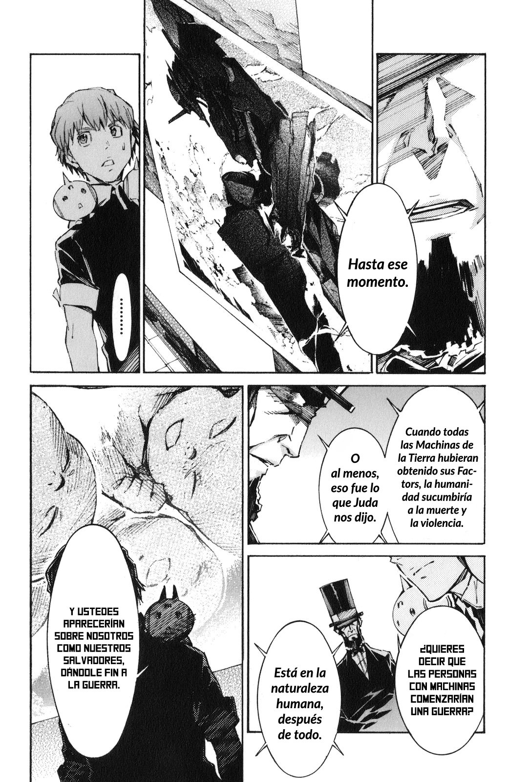 Read Kurogane no Linebarrel (es) Manga Online