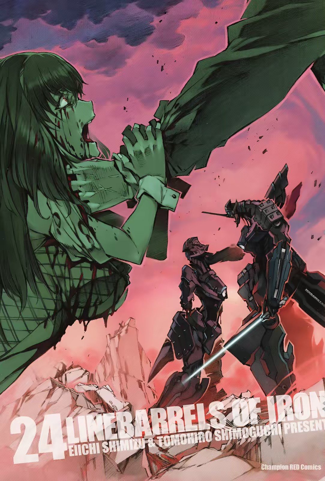 Read Kurogane no Linebarrel (es) Manga Online