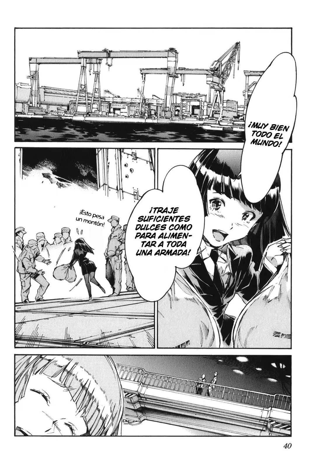 Read Kurogane no Linebarrel (es) Manga Online