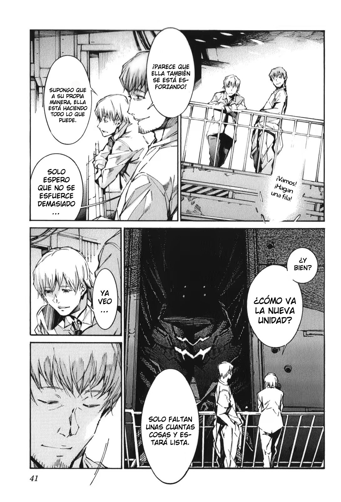 Read Kurogane no Linebarrel (es) Manga Online